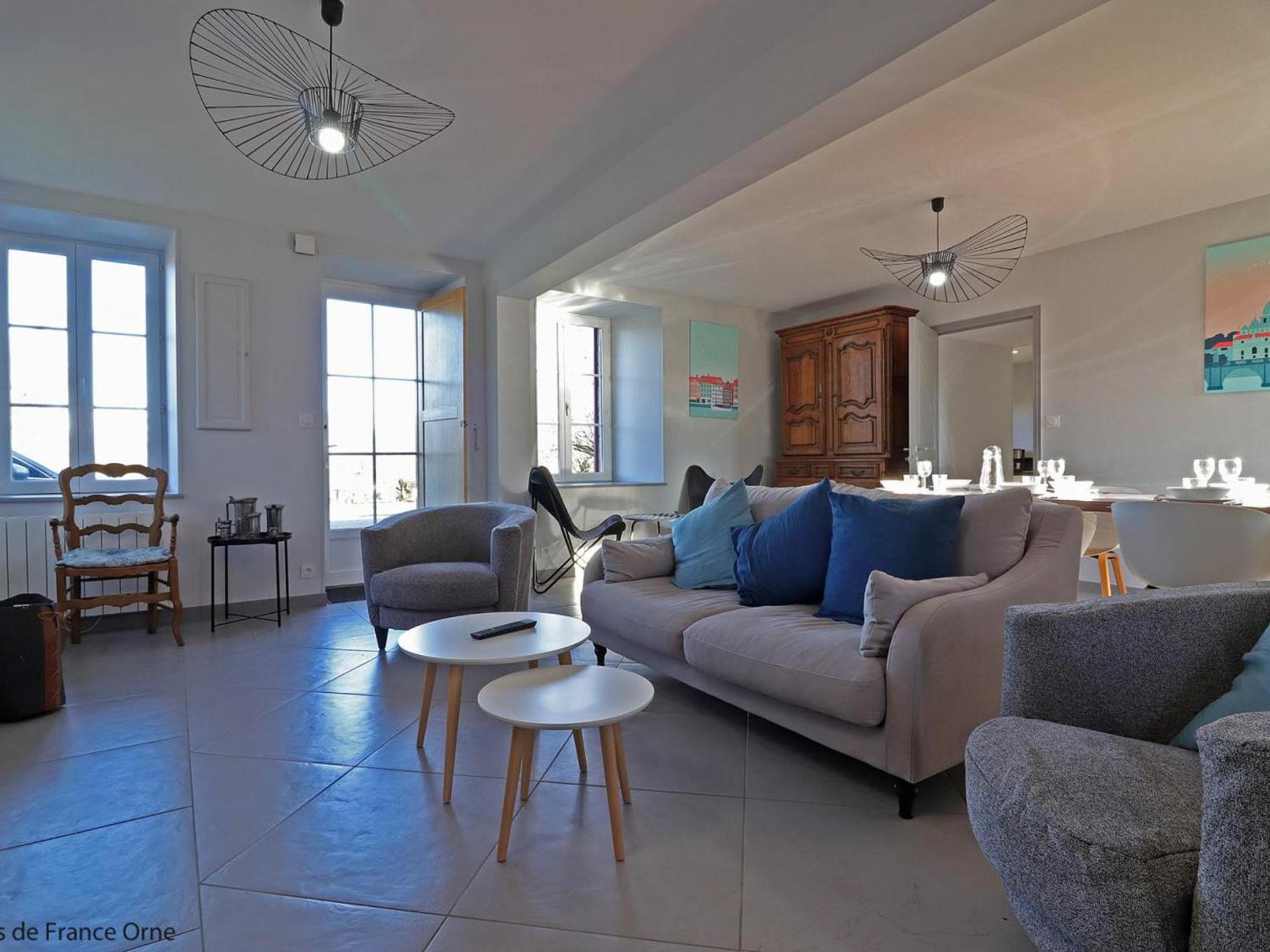 Maison Normande Renovee Avec Grand Jardin, Ideale Pour Famille, Proche Lac Et Randonnees - Fr-1-497-143 Menil-Gondouin Eksteriør billede