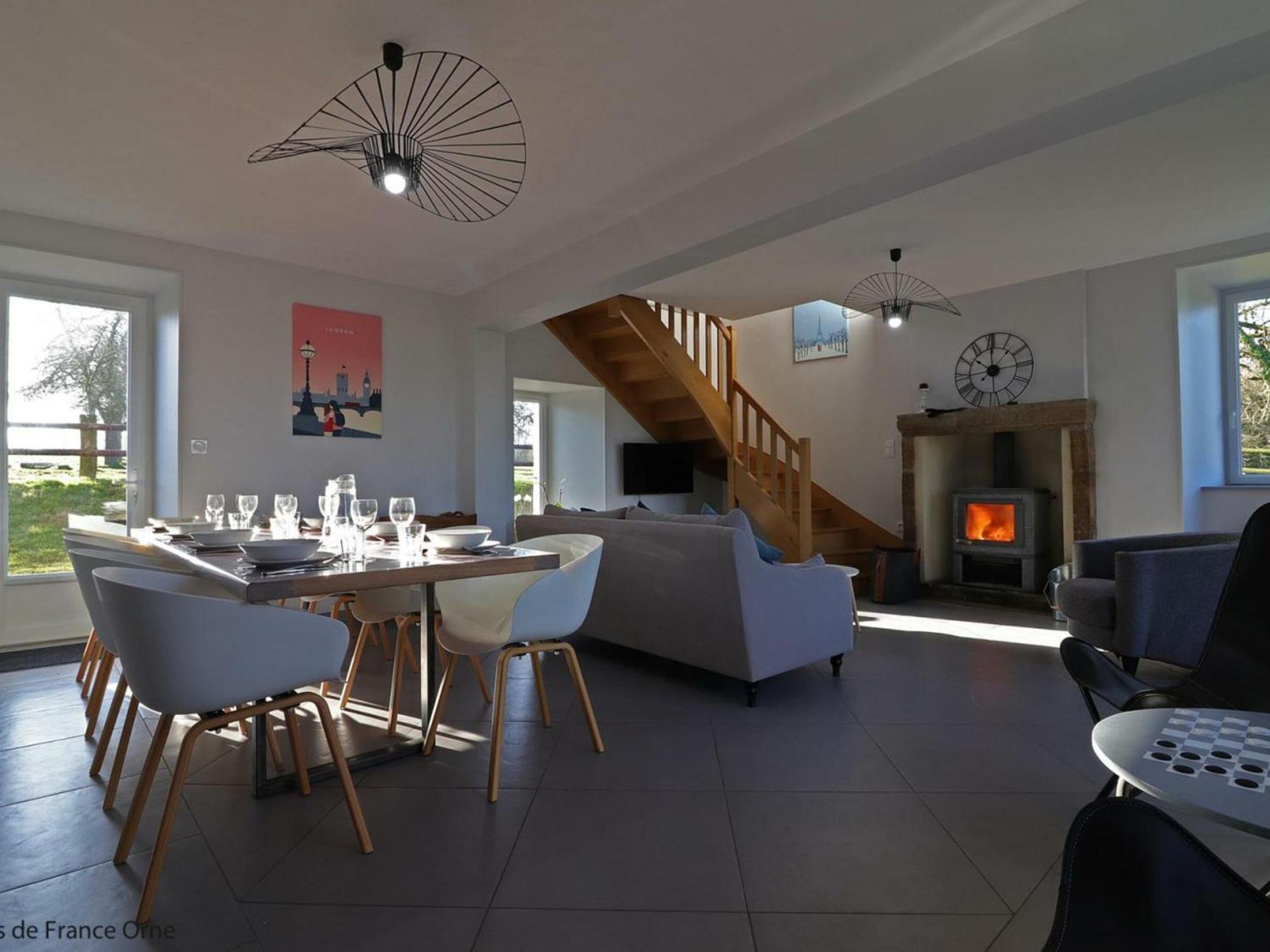 Maison Normande Renovee Avec Grand Jardin, Ideale Pour Famille, Proche Lac Et Randonnees - Fr-1-497-143 Menil-Gondouin Eksteriør billede